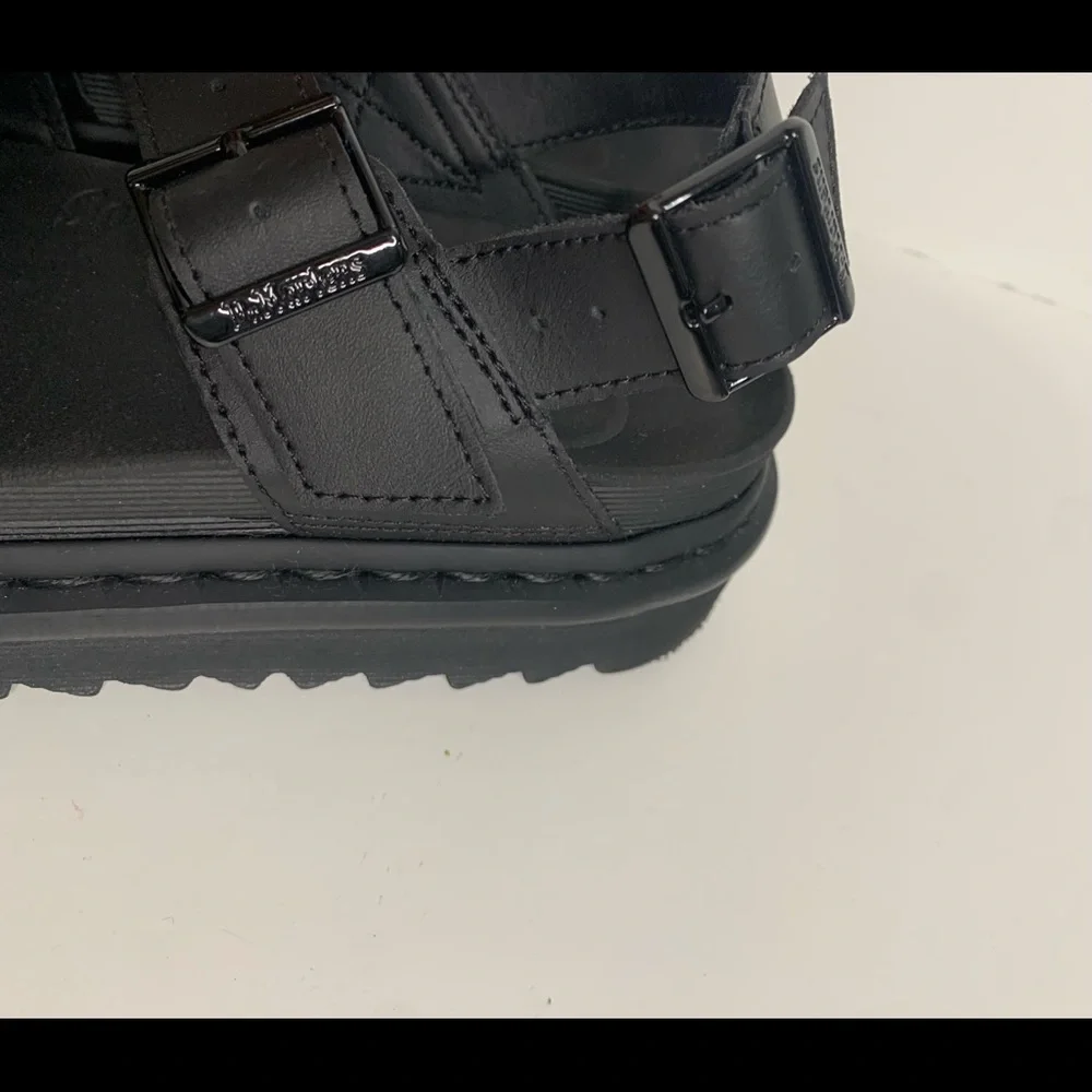 VOSS WOMEN'S LEATHER STRAP SANDALS - Picture 5 of 10